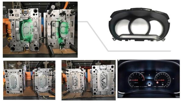 Mirror polish surface for Automotive Plastic Mould Closs101 mold