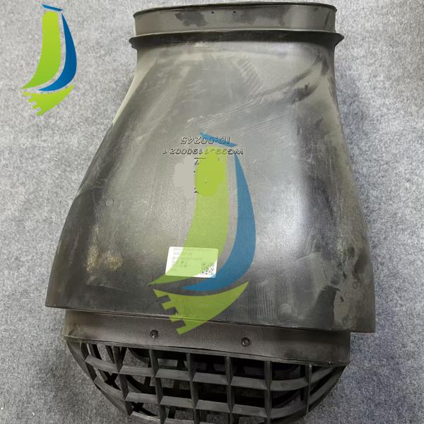 WG9931190002 Tubo de entrada para filtro de aire de baño de aceite A7 Partes del motor Acero