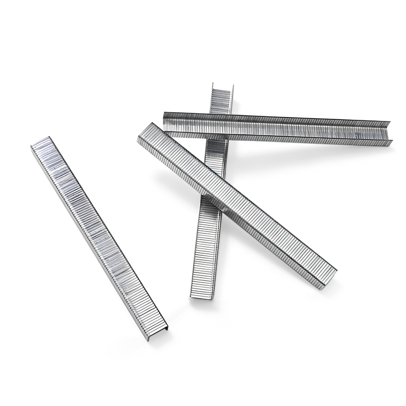 1008J Rustproof U-Type Pneumatic Staples Woodworking Gun Nails for Sofa Furniture & Industrial Packaging