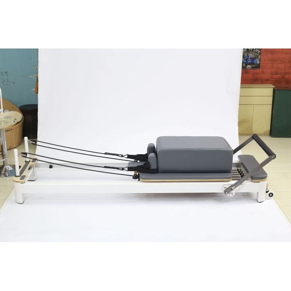 Easy Assembly Metal Pilates Reformer Biceps Aluminum Pilates Reformer U+PL019