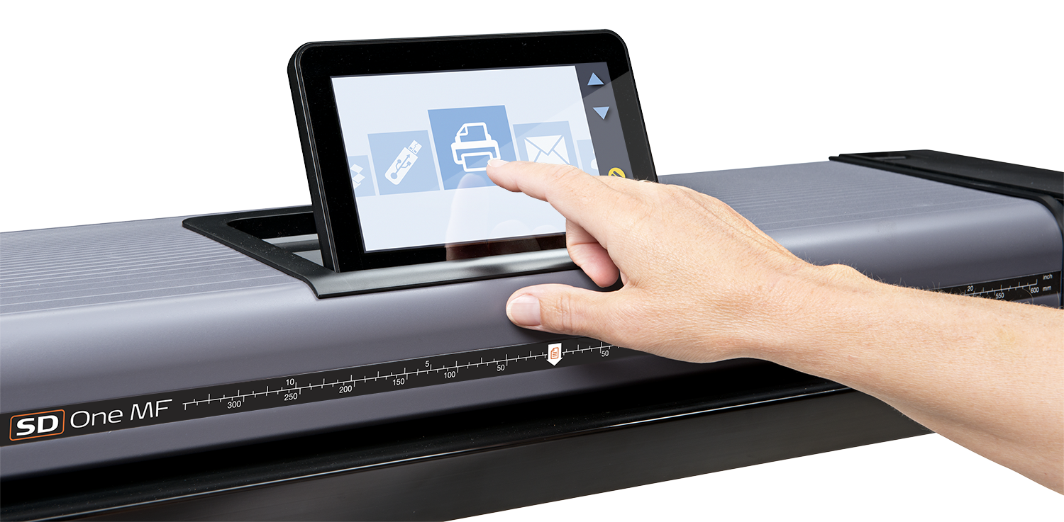 CO NTEX SD One MF 44 Series Large Format CIS Technology Engineering Scanner Blueprint Map Scanner (A0+high-speed)