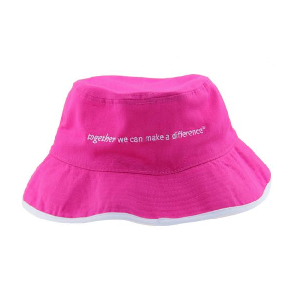 Taille OSFM Cadeaux de cuvette brodés sur mesure en coton brossé Cadeaux de pêche féminins rose