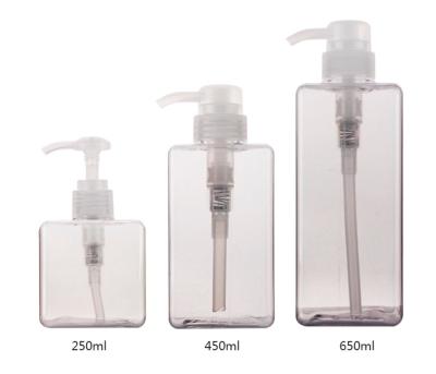 300ml brancos cancelam os frascos cosméticos plásticos, frascos plásticos ambarinos da composição para a loção
