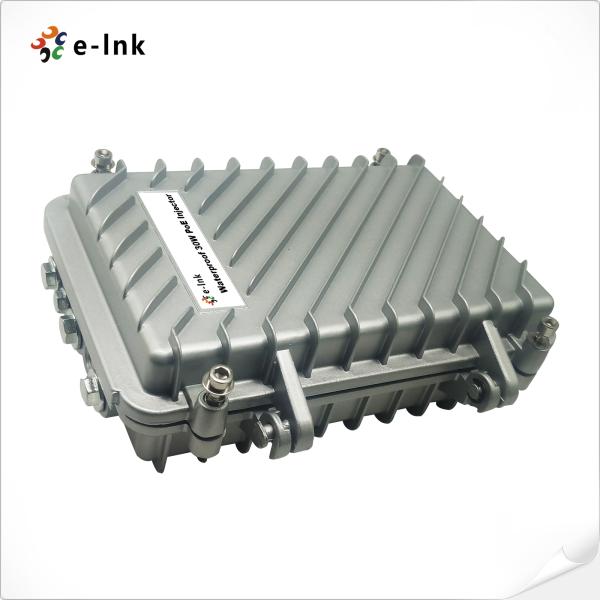 Industrial Waterproof 30W PoE Injector Outdoor IP67 6KV Surge Protection Gigabit