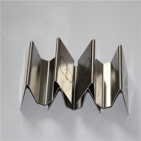 Smooth Surface Sheet Metal Bending Products , Custom Chroming Metal Parts