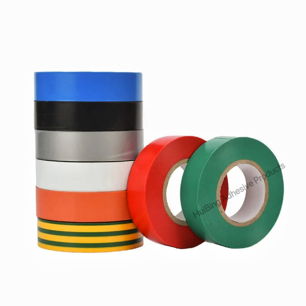 PVC Electrical Insulation Tape Multiple Colors For Identification