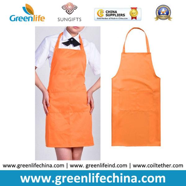 Custom cheap cooking kitchen apron for promtion and advertisment good gift for cooks chefs