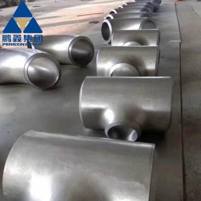 Alloy Steel A234 Unequal Tee Pipe WP22 BW 20 x 16 Inch Sch 80