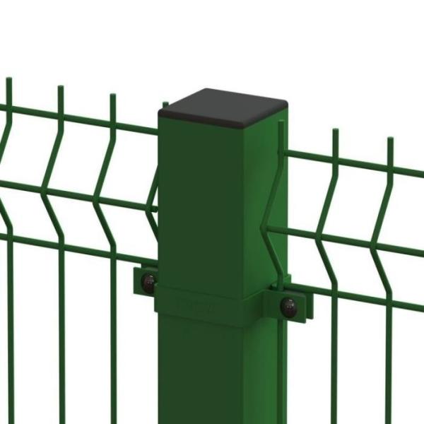 Eco Friendly 4mm Wire 3D Curved Fence Panel with RAL Colors and Anti-Climbing Design