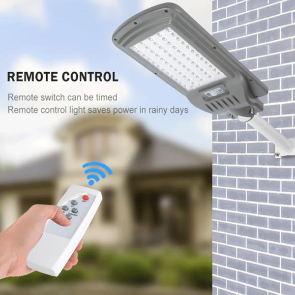 Radar inteligente al aire libre accionado solar de las luces de calle de RoHS 150W para el jardín