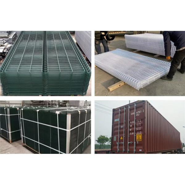 Security 1.03 M 3d Welded Wire Fence Electric Galvanized