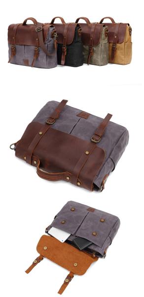15 Inch Mens Shoulder Messenger Bag