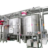 10 sistema da limpeza do caudal 1000L CIP do ³ /H de m para ISO 9001 da fábrica de tratamento do leite/GV/CE