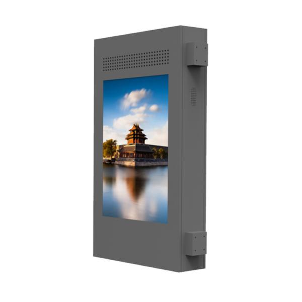 Customized 70 Inch Vertical Outdoor Touch Kiosk With One Year Warranty