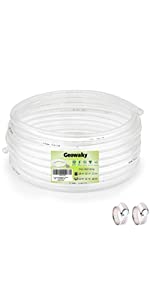 PVC Lay Flat Pump Discharge Hose With Aluminum Camlock C & E Fittings, Cam Lock Fitting Type F included, Heavy Duty