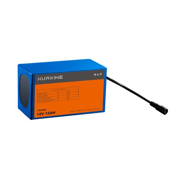 stockage de l'énergie du paquet 4S2P de batterie de 12.8V 12Ah LiFePO4 pour le réverbère solaire