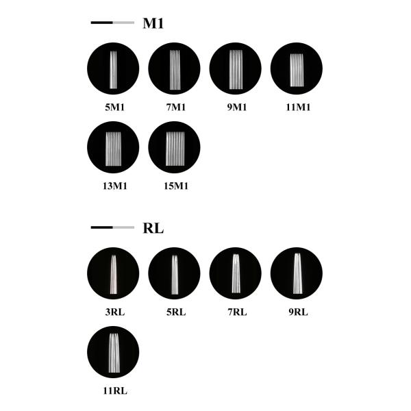 20pcs Cheyenne Tattoo Needle Cartridges 316L Stainless Steel