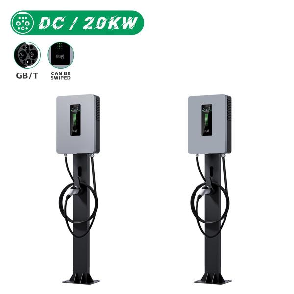 E-mingze 2024 Model Factory Direct 20KW 50A GBT DC Fast Electric Car Charger Portable Mobile EV Charging Electric Vehicles