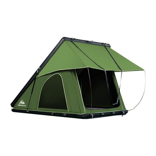 Hard Shell Roof Top Tent 300gsm Polyester 212x131x155cm 2 Person