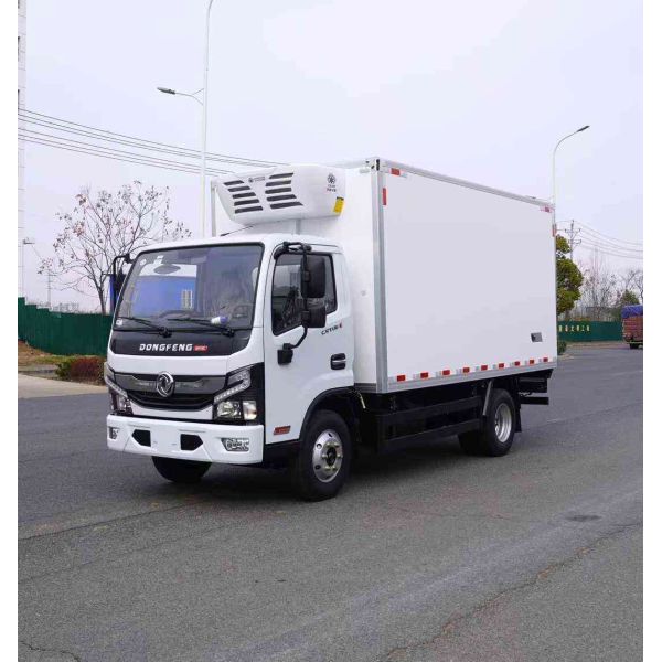 Dongfeng 4*2 Drive Refrigerator Truck 4ton 5ton 6ton Diesel Fuel