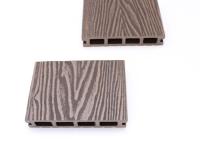 el Decking de la protuberancia WPC de 140x25m m Co recicló el suelo compuesto plástico de madera