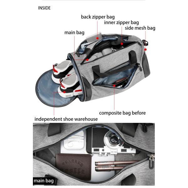 Отпечатки животных Путешествия Сумка для спортивных занятий Фитнес Сумка для спортивных занятий Мультикомплект