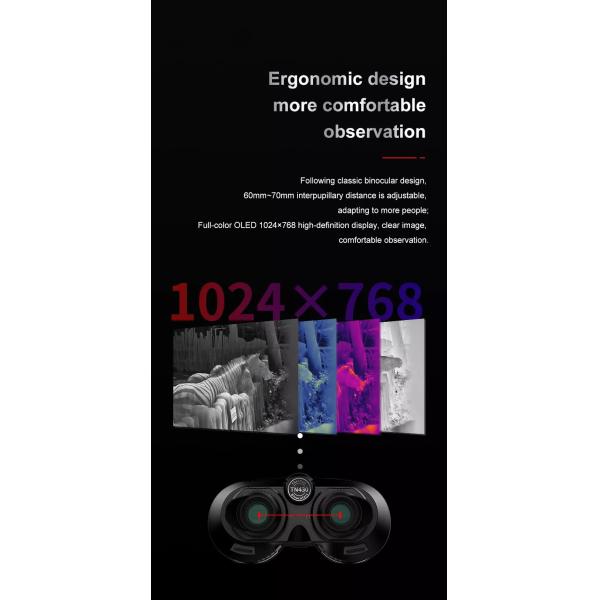 Night Vision Binoculars Camera Infrared Thermal Imaging Laser Distance Measuring