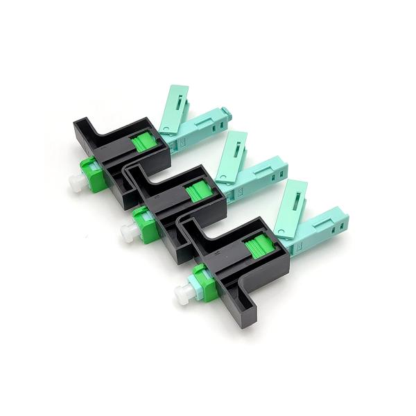 Pre-Polished SC UPC Fast Connector with 60mm Length and Tensile Strength >60N for 3mm and 2mm Cables