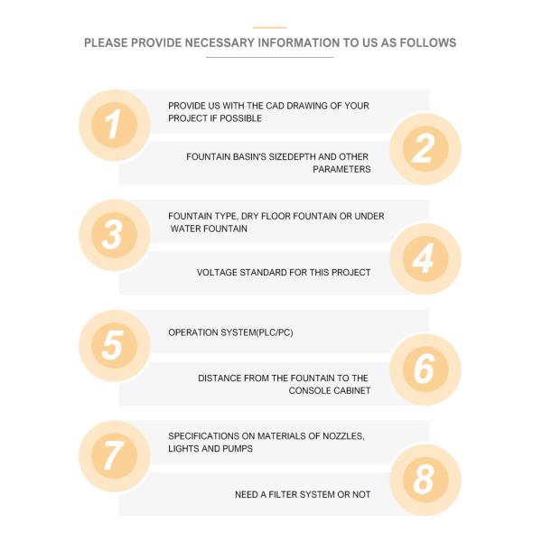 Dry Floor Water Fountains Dancing Musical Fountain With LED Lights On Ground