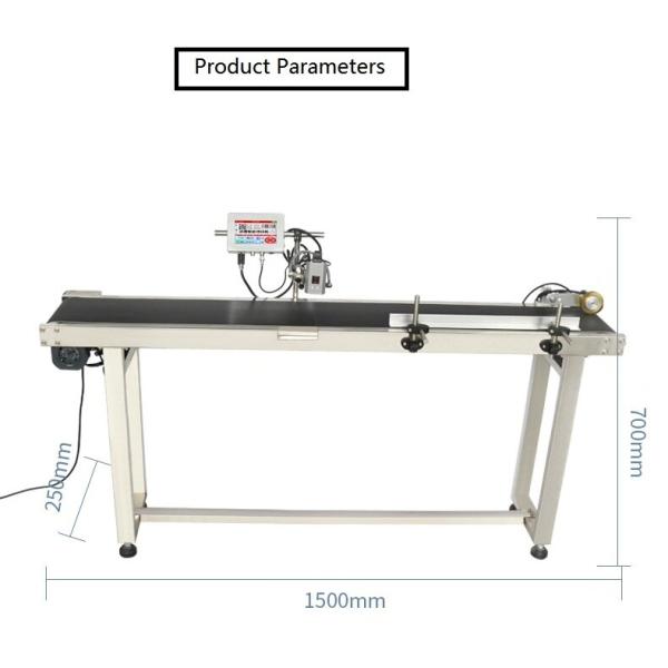 2-12.7mm Print Dimension Industrial TIJ Inkjet Printer for Bottle Plastic Pouches Bags