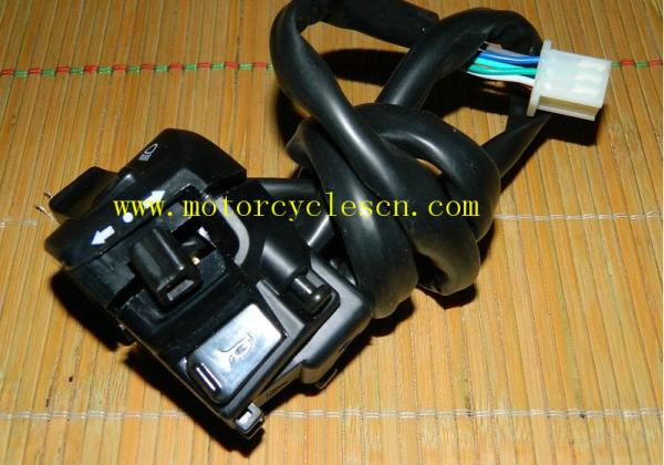 GXT200 II /III Dynasty  Motorcycle Spare Parts QM200GY Holder, handlebar switch LH RH
