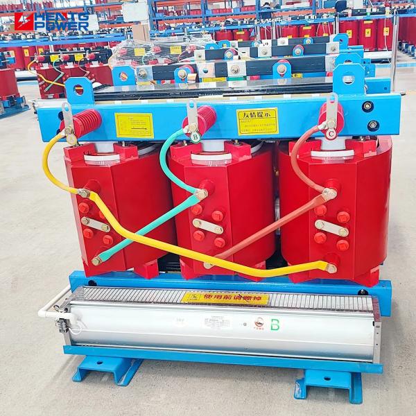 Cast Resin Dry Type Transformer 11 kv 0.433 kv 800 1000 1250 kva Fire Resistant For Central Business District Energy Center