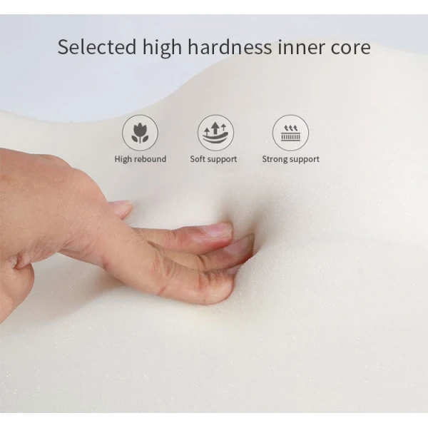 Supply Cooling Gel Lumbar Pillows Density Memory Foam Butt Pillow with Anti-Static