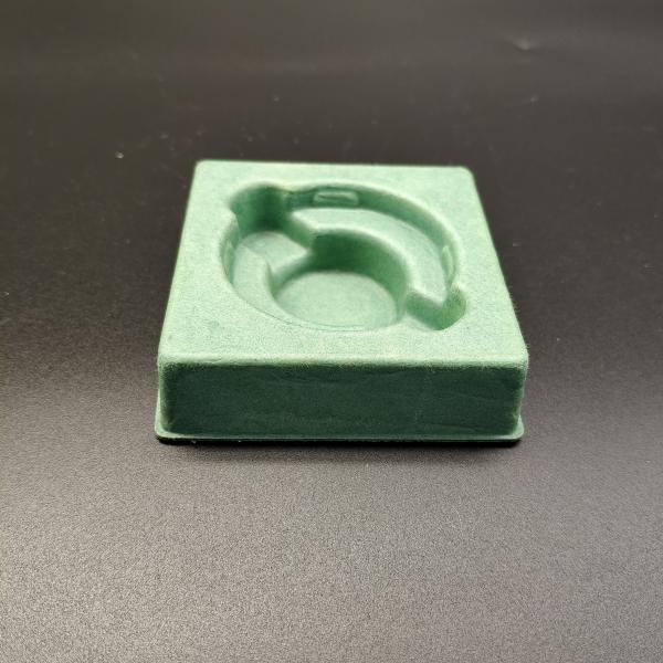 China factory direct supply of green pulp mold packaging base for shockproof, drop-proof and scratch-proof of aerospace precision hardware parts