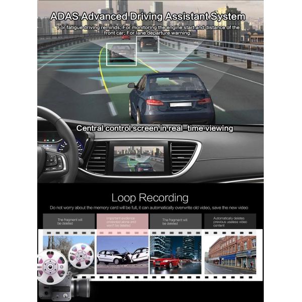 HD 720P 16G 32G мультимедийный проигрыватель спрятал парковку Dash Cam для автомобиля