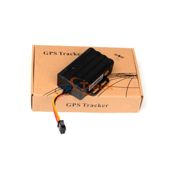 Black Mini Waterproof GPS Tracker , Motorcycle GPS Tracking Device