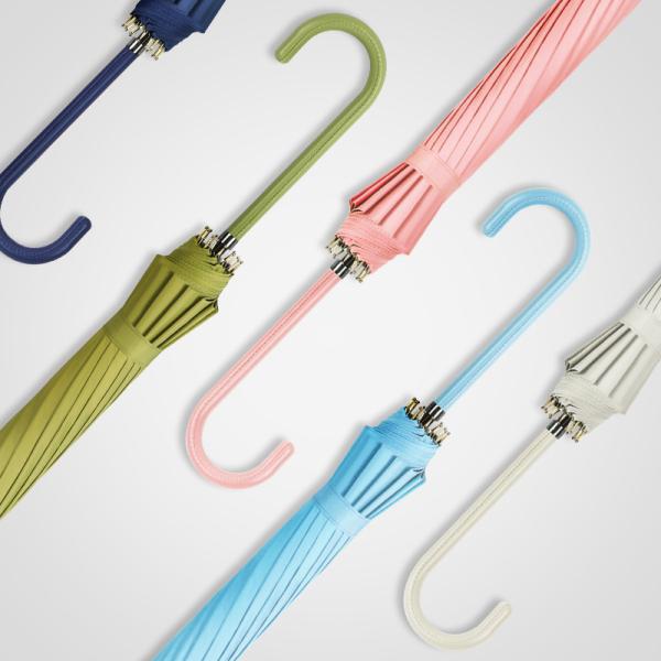 Long Handle Men's and Women's Umbrella 16k Straight Rod Bent Hook Automatic for Adults