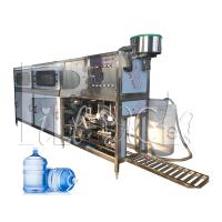Ligne mis en bouteille automatique ligne de capsulage remplissante de lavage de remplissage de l'eau de 5 gallons de machine de seau
