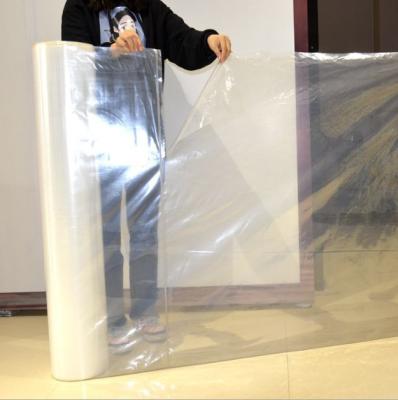 Rolo de filme macio do PE que envolve a largura transparente 30Kg de 100cm para o empacotamento do colchão