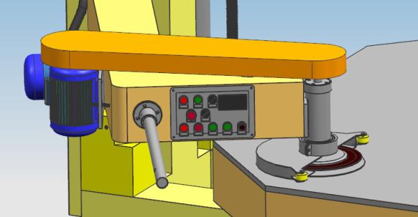bathtub edge cutting machine