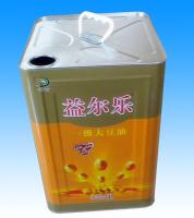 5 litres d'huile de cuisson transparente dans un seau en plastique
