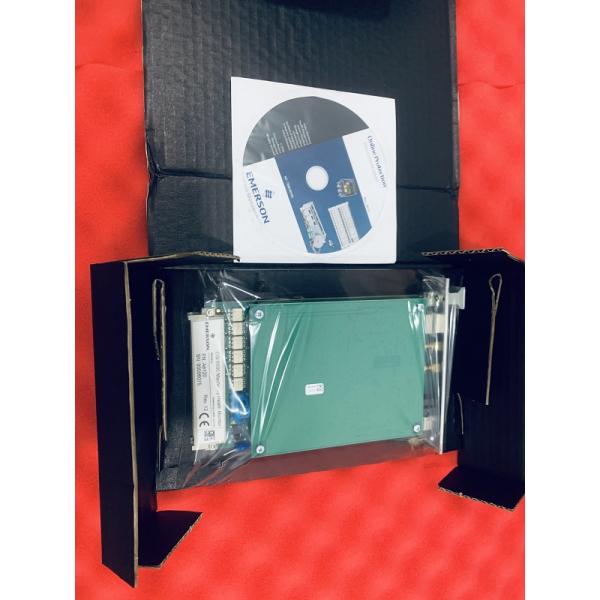 Monitoreo de vibración sísmica de la caja Emerson CSI A6120 para CSI 6500 Monitoreo de salud de la maquinaria fabricado en Alemania