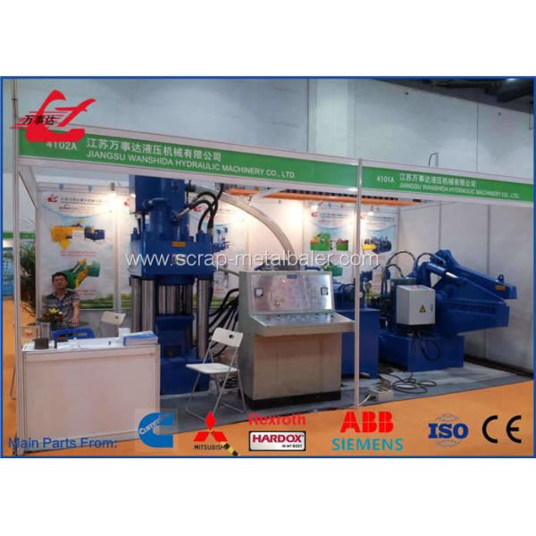 Обломок Брикеттер металла 630 тонн алюминиевый, брикет делая машину для металла опилк