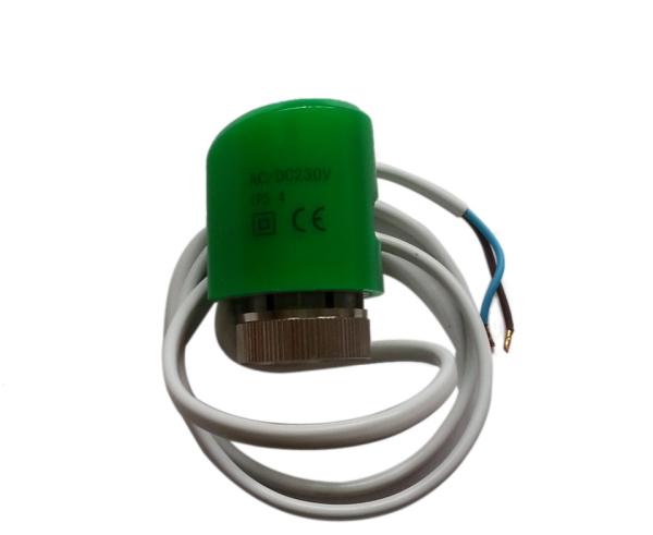 230v NC Wax Thermal Actuator Underfloor Heating Parts For Radiator Valve