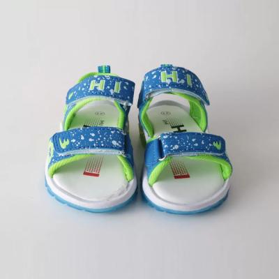 Rubber Outsole Kids Sandals Shoes Multicolor Decorated With Rhinestones