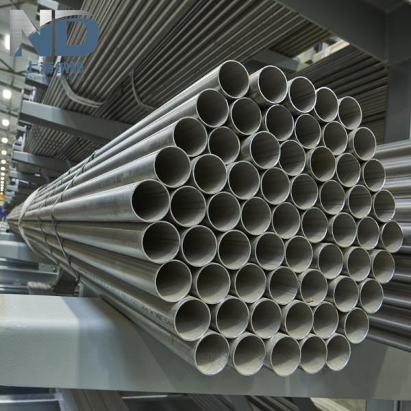 5.8mm - 6m Length Welded Stainless Steel Tube 301L 301 316L