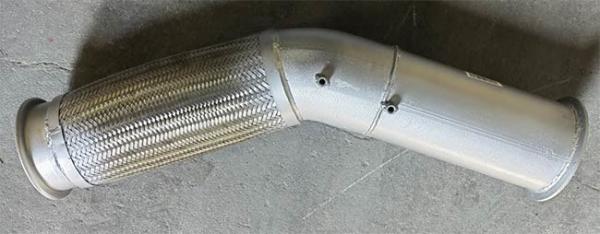 Exhaust Manifold WG9925549133 Metal Hose Sinotruk HOWO Truck Parts Exhaust Pipe