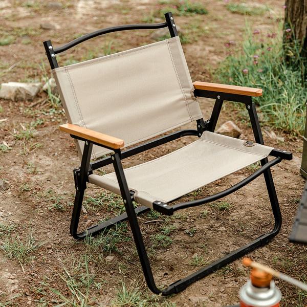 Lightweight Military Camping Gear Chair Iron Tube Kermit Folding Chair