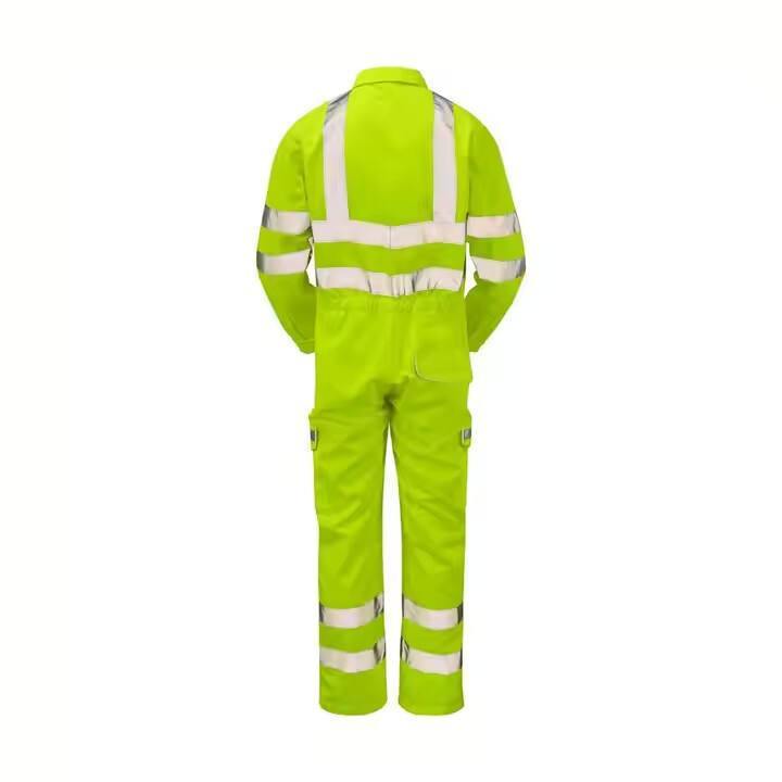 Waterproof Water Jetting Overall Breathable High Visibility Overalls Puncture Resistant