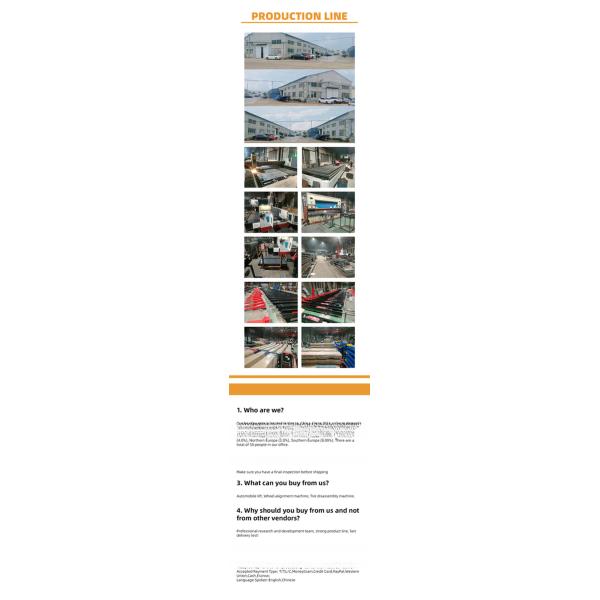 Launch Used Auto Practical Double Hydraulic Two Post Column Lift for Practical 4 Tons